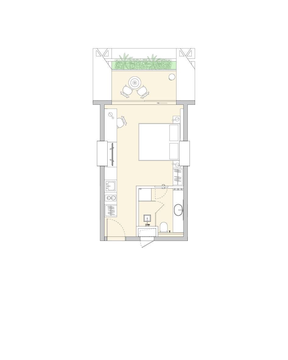 Studio apartment